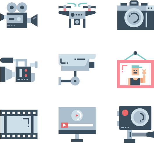 Video Camera - Graphic Design Clipart (600x564), Png Download