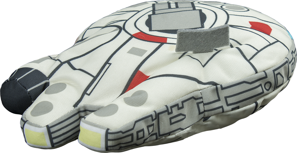 Star Wars The Force Awakens Millennium Falcon Episode - Star Wars The Force Awakens Plush Toys Clipart (1000x516), Png Download