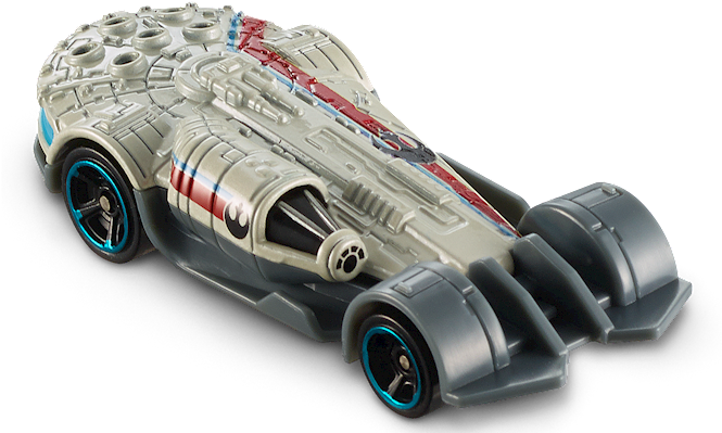 Hot Wheels™ Star Wars™, Millennium Falcon™ - Hot Wheels Star Wars Carships Clipart (892x407), Png Download