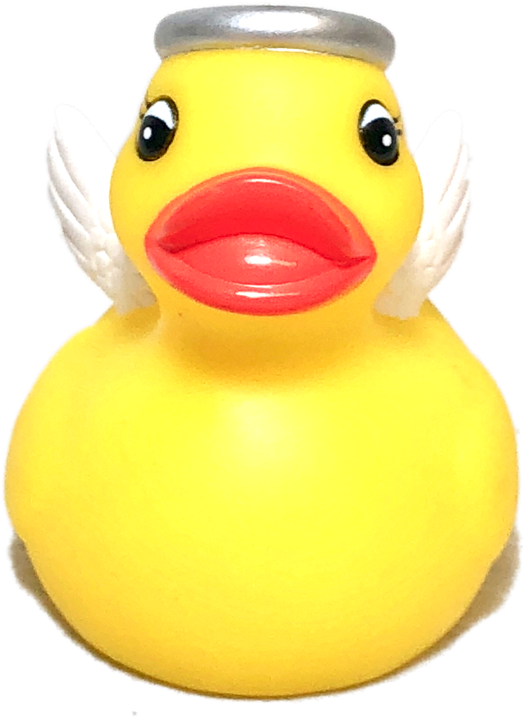 Angel Rubber Duck - Duck Clipart (1280x1280), Png Download