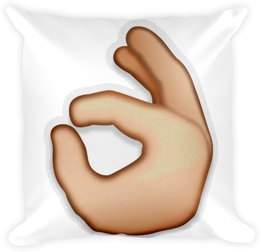 Ok Hand Emoji Png - Emoji Clipart (1000x1000), Png Download
