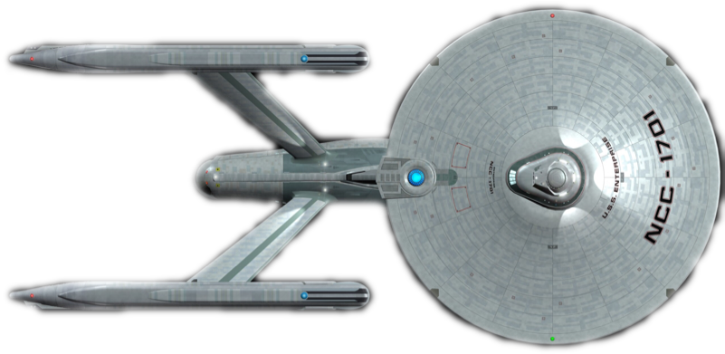 Created With Raphaël - Uss Enterprise Png Top Clipart (800x800), Png Download