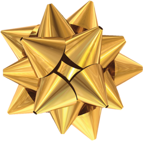 Golden Bow - Sex For Christmas Eric Bellinger Clipart (866x650), Png Download