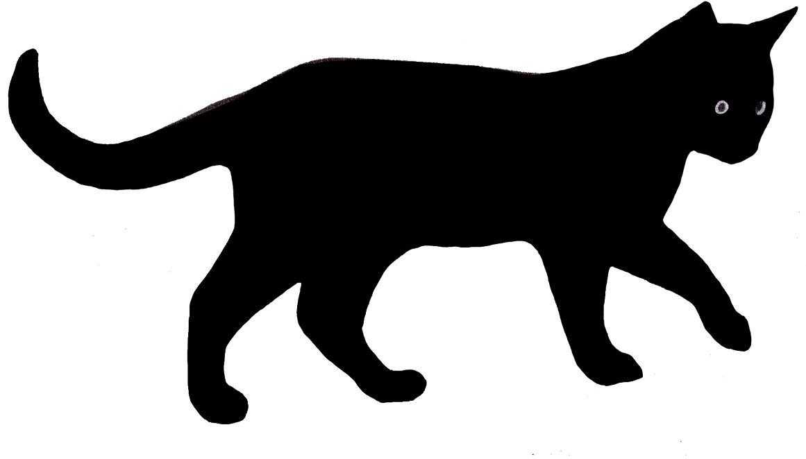 Black Cat Clipart Cat Face - Black Cat Clipart Png Transparent Png (1181x715), Png Download