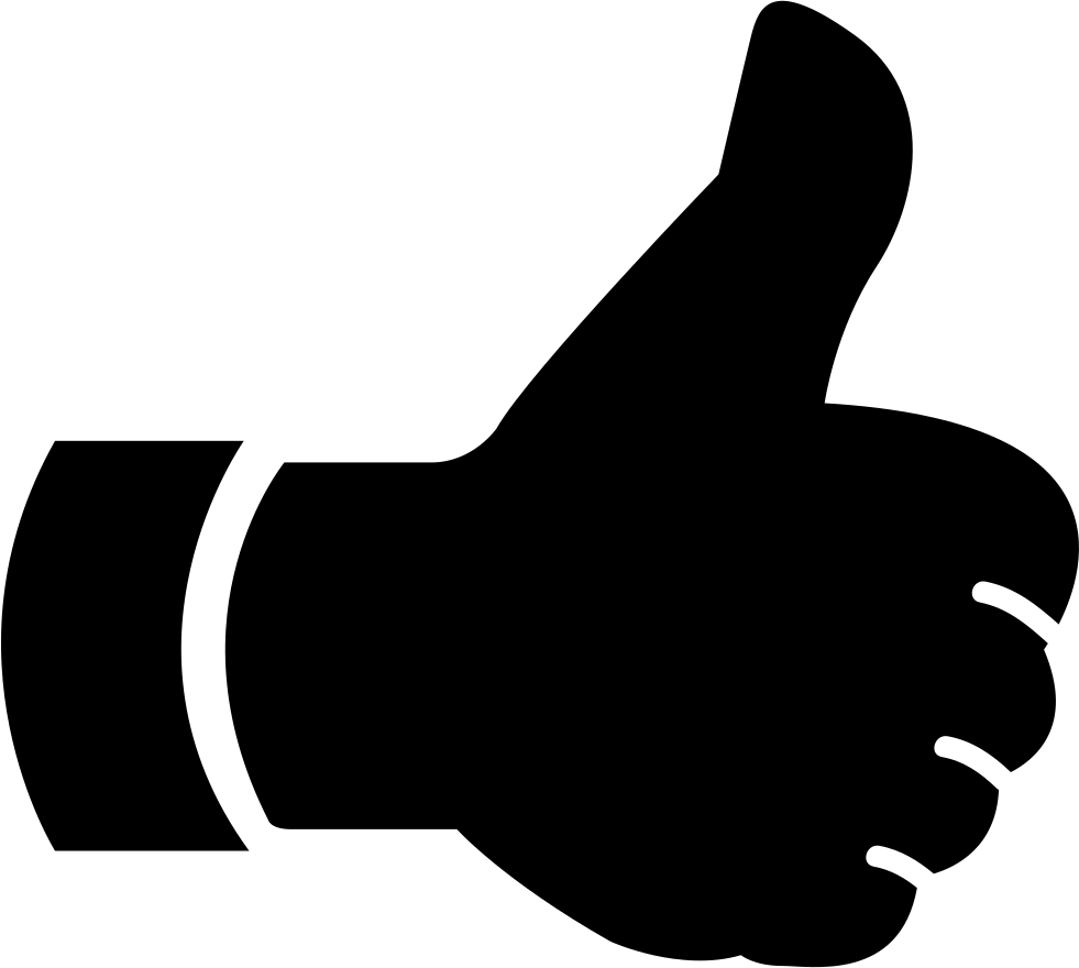 Ok Like Hand Sign Comments - Ok Icon Clipart (981x880), Png Download