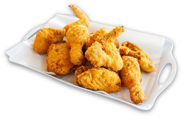 8 Chicken Wings - Fried Chicken Clipart (700x500), Png Download
