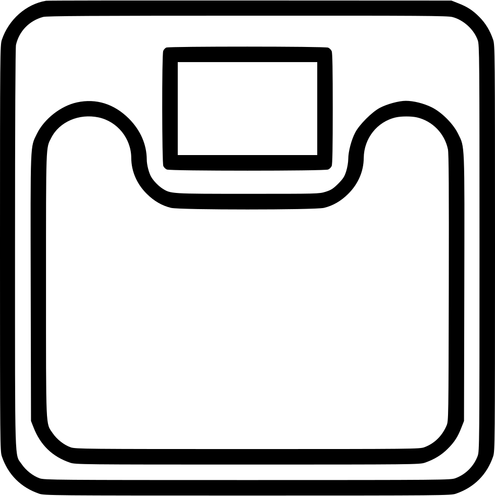 Weight Loss Scale Kg Bl Mass Svg Png Icon Free Download - Weight Loss Scale Clipart (980x982), Png Download