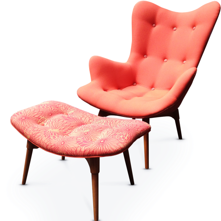 Chair Red Ok Hand Shaped Chair Funky Finger Swivel - Funky Occasional Chair Clipart (1024x768), Png Download