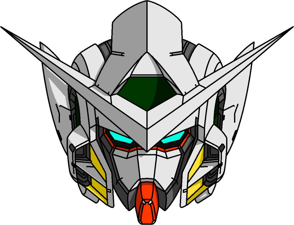 Gundam Head Png Clipart - Large Size Png Image - PikPng