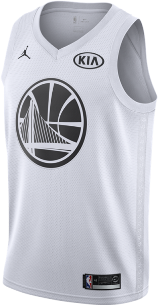 Jordan Nba Connected Jersey Stephen Curry All-star - Nba All Star Jersey 2018 Clipart (600x600), Png Download
