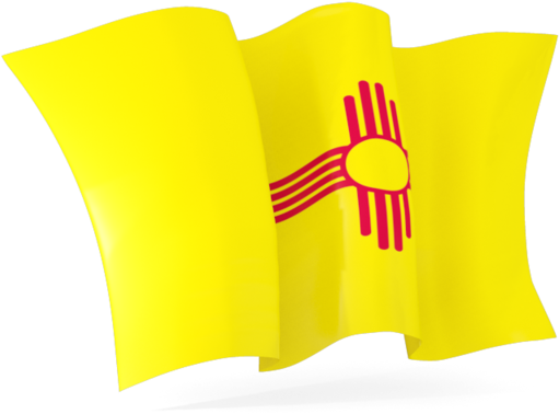 Pictures Of New Mexico Flag - New Mexico Flag Png Clipart (640x480), Png Download