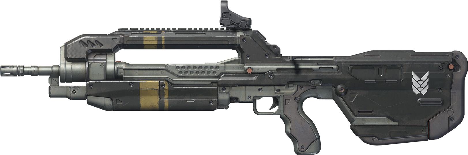 Br85 - Halo 5 Battle Rifle Png Clipart (1680x580), Png Download