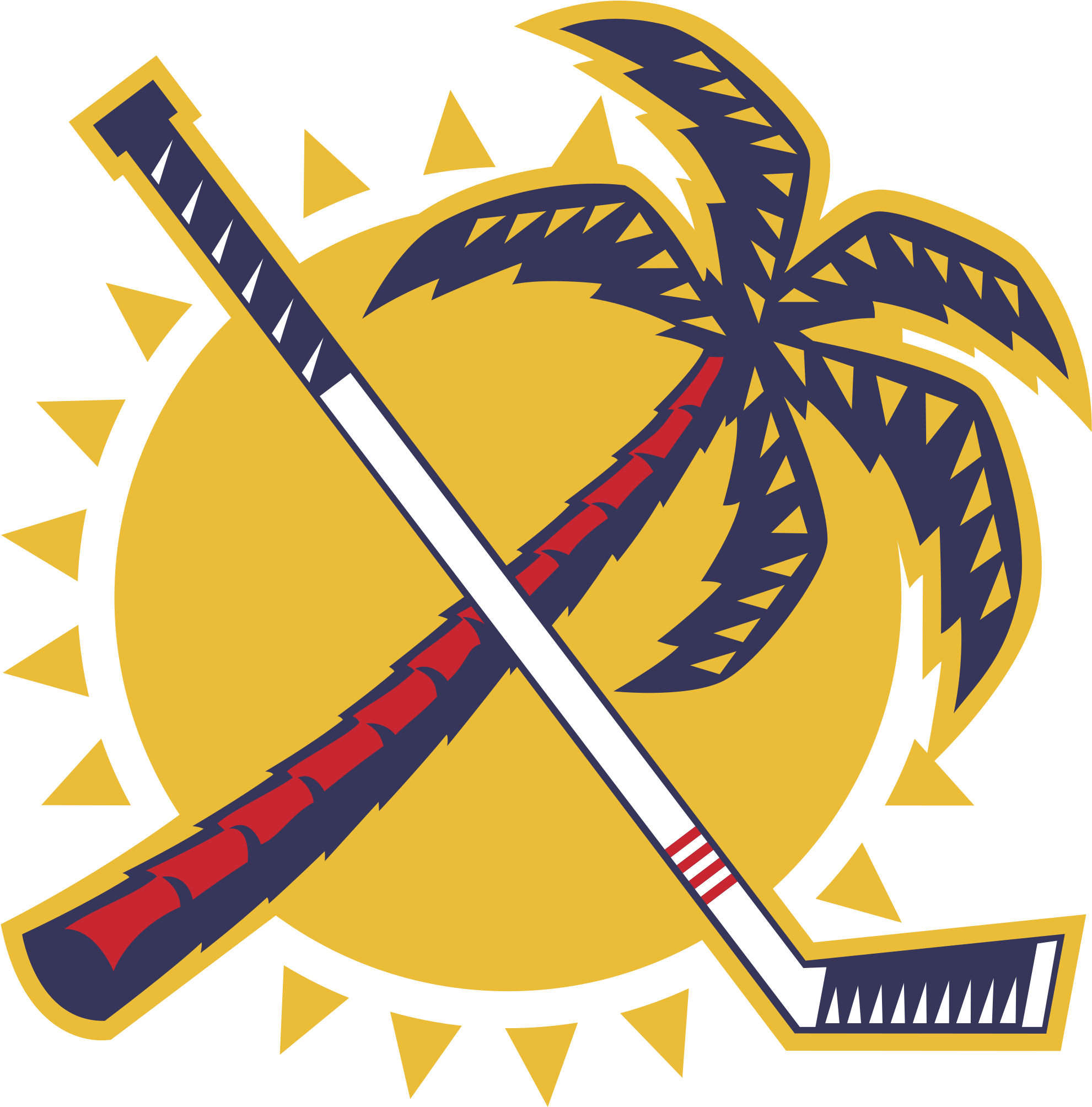 Florida Panthers Logo Png Transparent - Florida Panthers Secondary Logo Clipart (2400x2400), Png Download