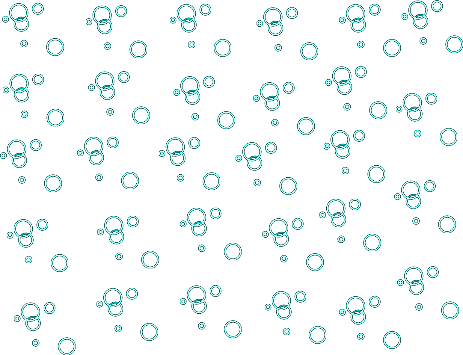 Circle Outline Effect - Wrapping Paper Clipart (1600x1232), Png Download