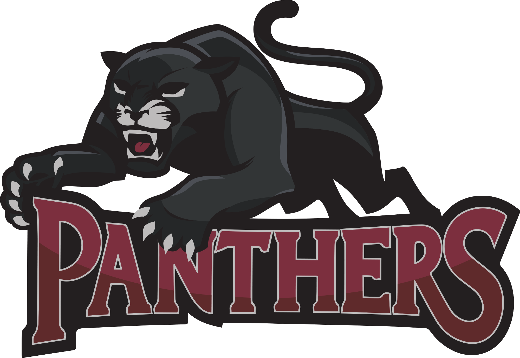 Athletics - Florin High School Panthers Clipart (2000x1376), Png Download