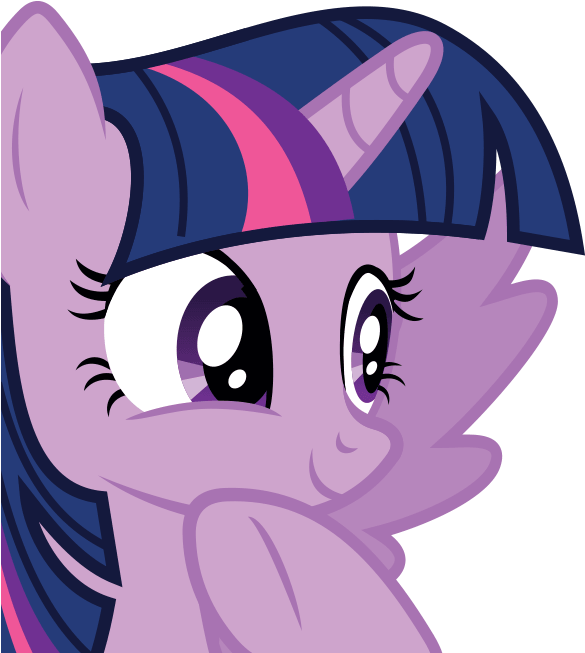 Alicorn, Cropped, Female, Hoof On Chin, Mare, Meme, - Twilight Sparkle Foto De Perfil Clipart (618x666), Png Download