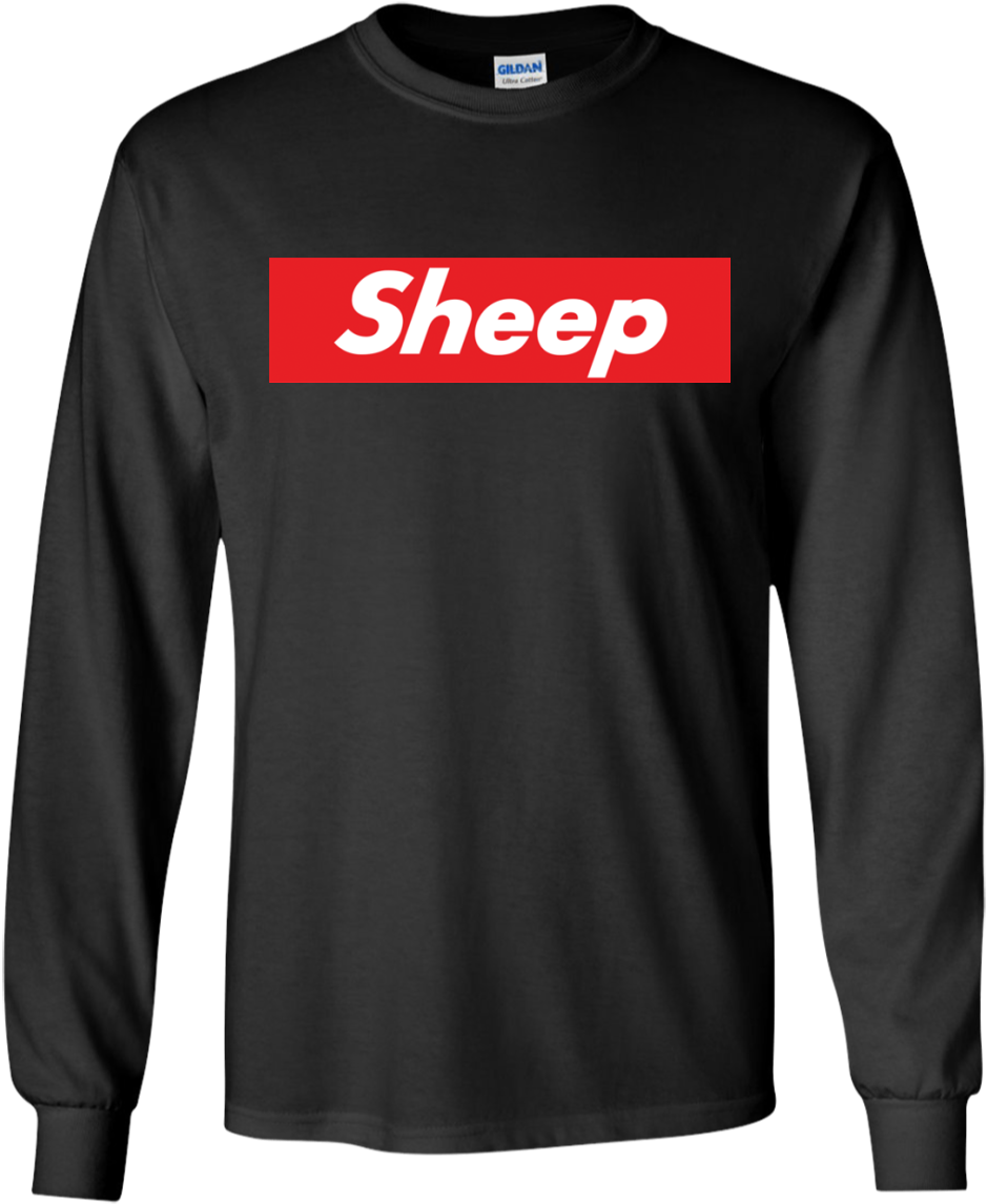 Sheep Supreme Tshirt, Tank, Hoodie - Shirt Clipart (1155x1155), Png Download