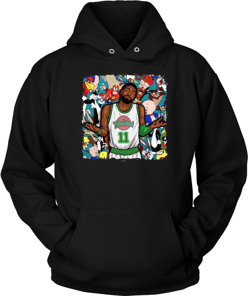 Kyrie Irving "tune Squad" Hoodie - Kyrie Irving Tune Squad Hoodie Clipart (1024x1024), Png Download