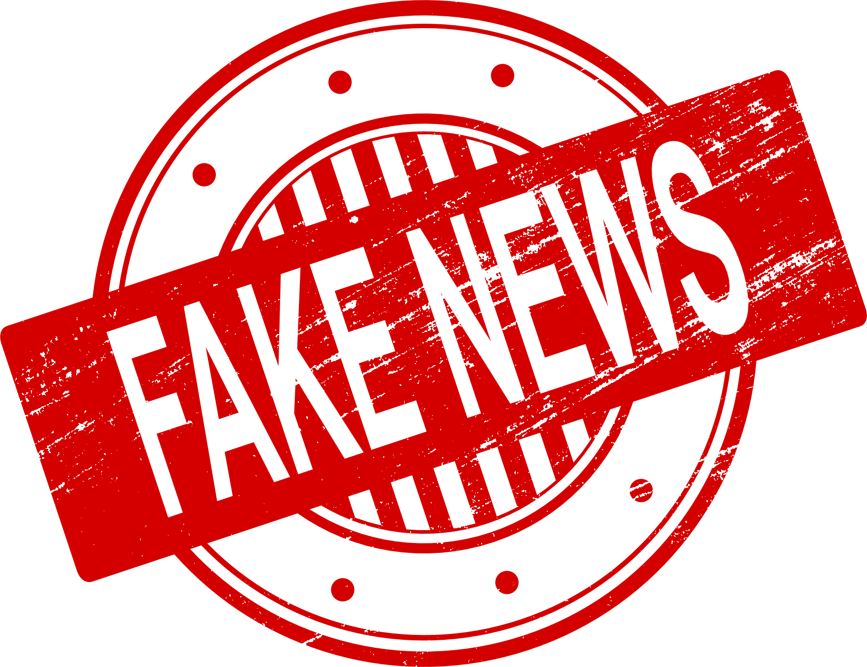 Free Download - Fake News Stamp Png Clipart (1755x1350), Png Download