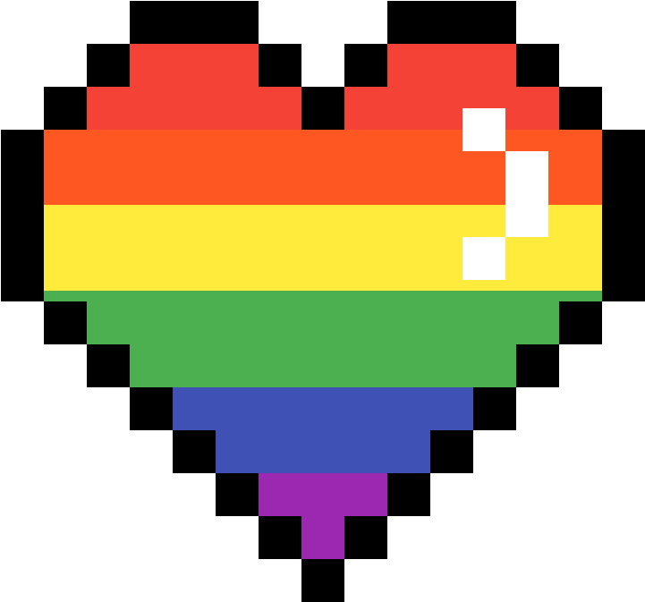 Pixel Heart , Png Download - 20 X 20 Pixel Clipart (721x673), Png Download