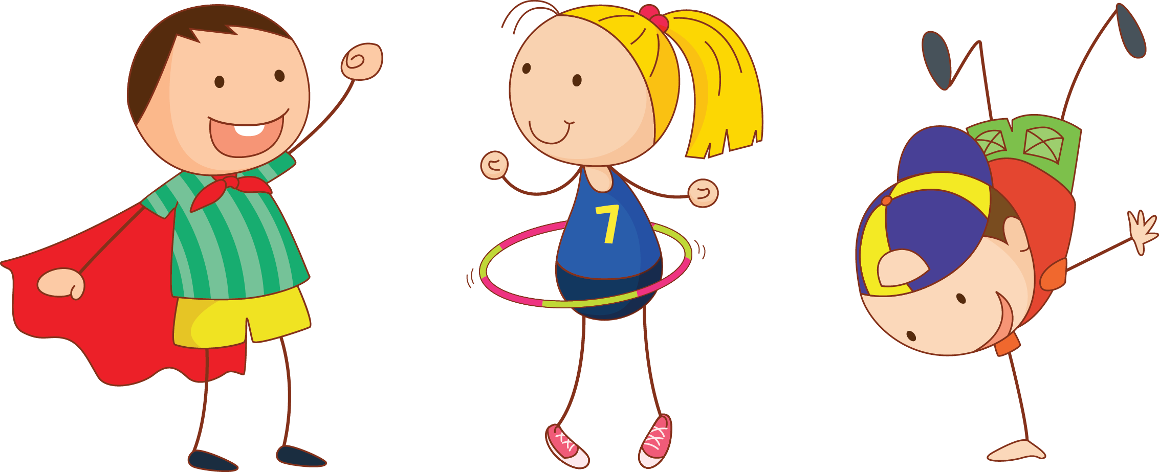 Cartoon Kids Hd Photo Png - Kids Png Clipart (2265x923), Png Download
