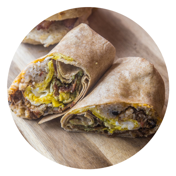 Breakfast Burrito - Mission Burrito Clipart (600x600), Png Download