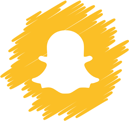 Snapchat Logo Png Snapchat Icon Png Orange Clipart Large Size Png Image Pikpng
