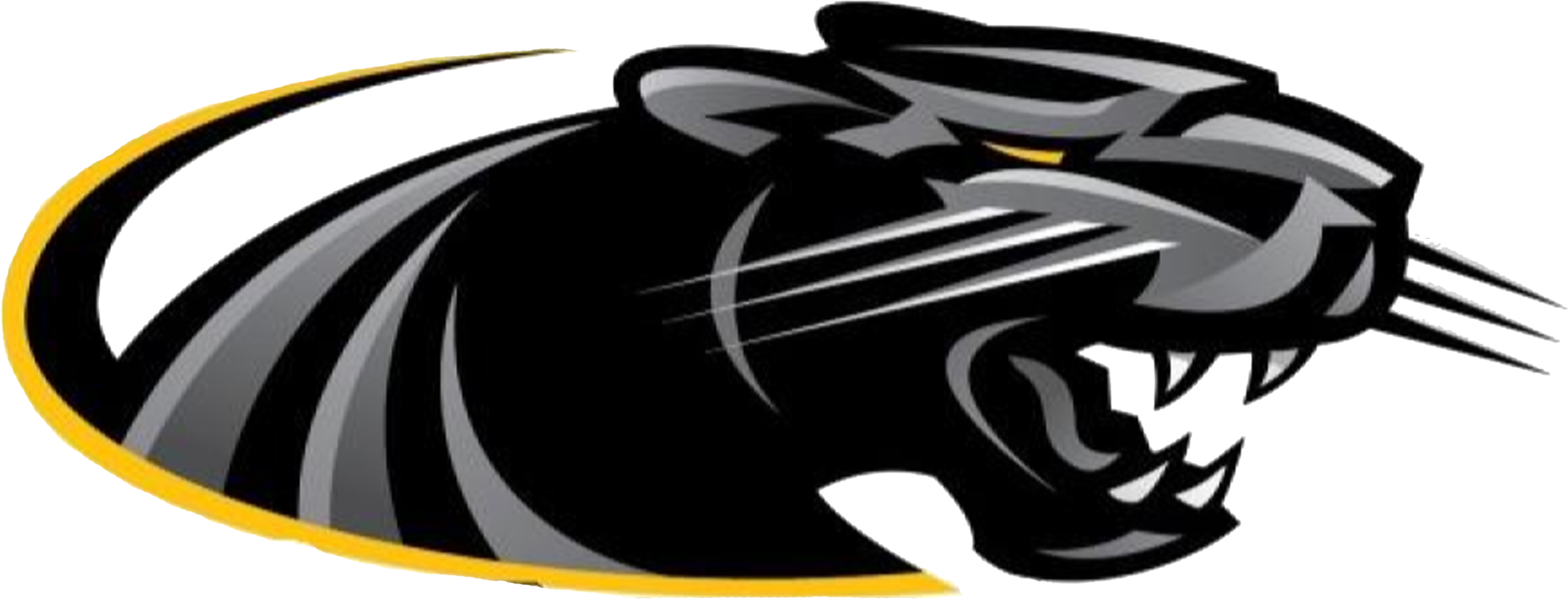 Panther Clipart Pioneer - Milwaukee Panthers - Png Download (3681x1496), Png Download