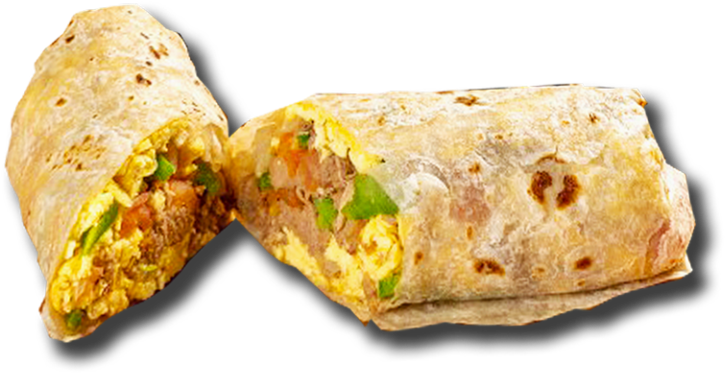 Machaca Burrito - Wrap Roti Clipart (768x470), Png Download