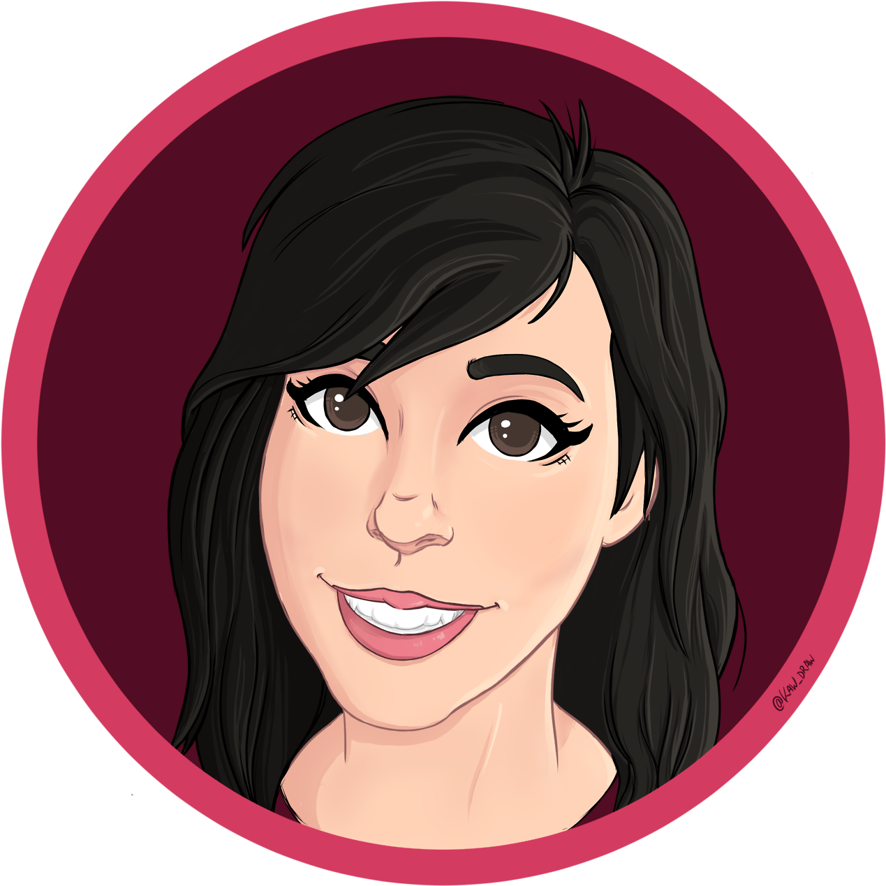 Youtuber Avatar - Kristian Ph Logo Clipart (1280x1284), Png Download