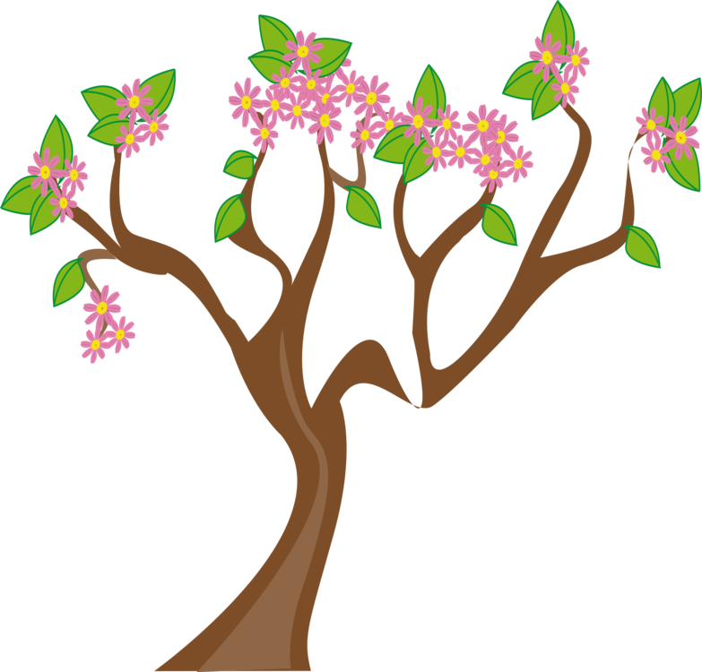 Spring - Spring Tree Clip Art - Png Download (700x671), Png Download