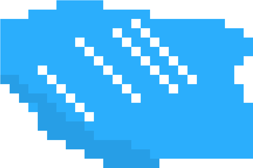 Puddle - Puddle Pixel Art Clipart (1088x736), Png Download