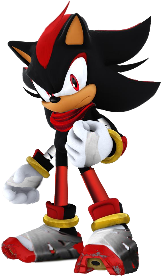 Shadow Sonic Boom Clipart (565x969), Png Download