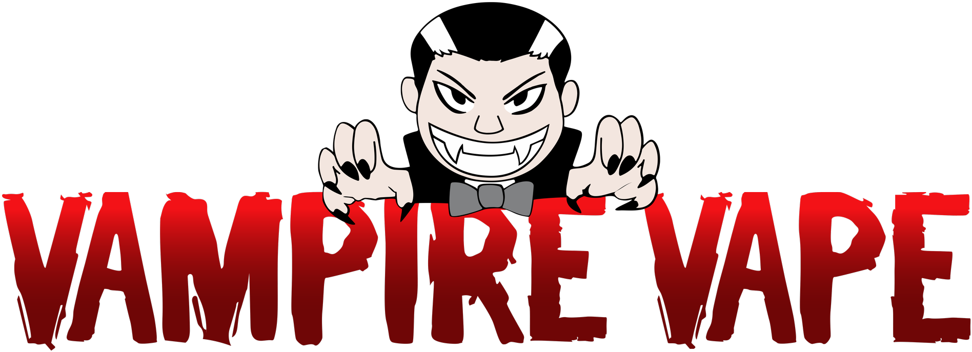 Vampire Vape Clipart (2048x798), Png Download
