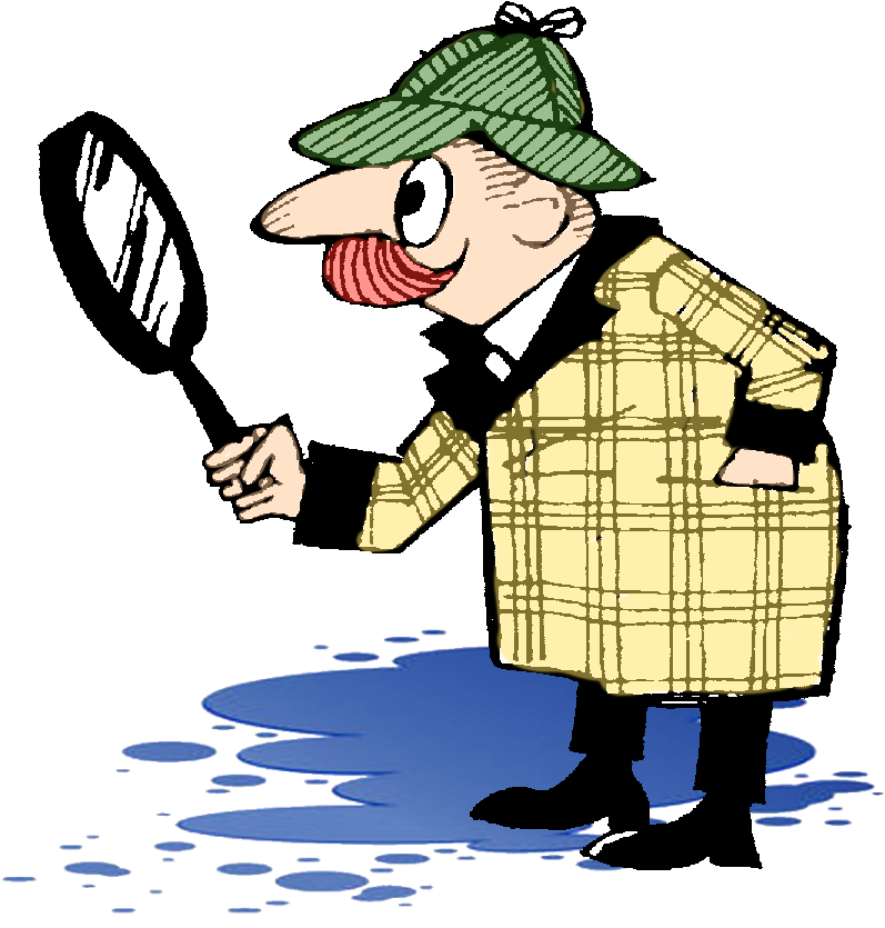 Inspector In Puddle - Clip Art - Png Download (816x871), Png Download