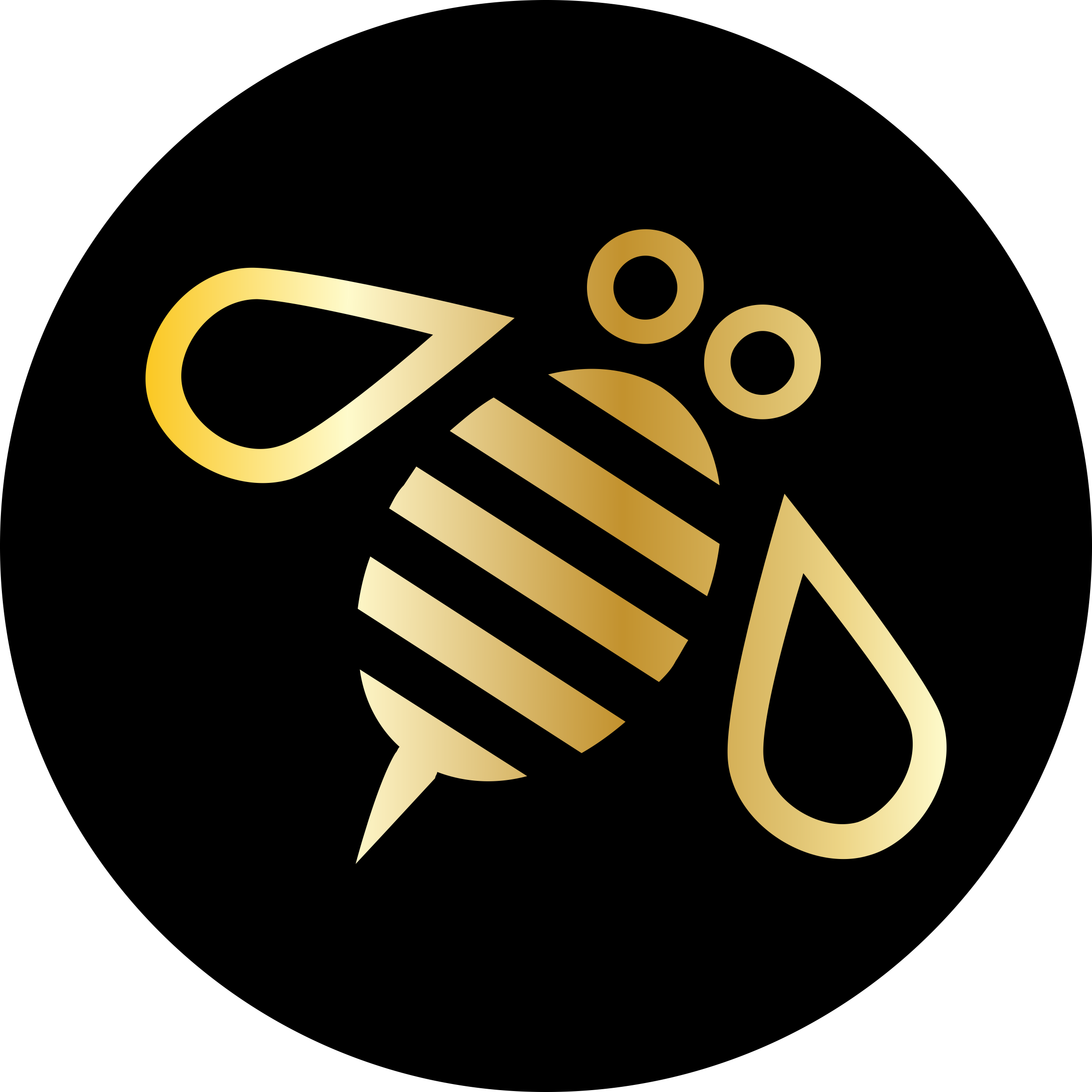 This Free Icons Png Design Of Minimal Bee Or Bumblebee Clipart (2320x2320), Png Download