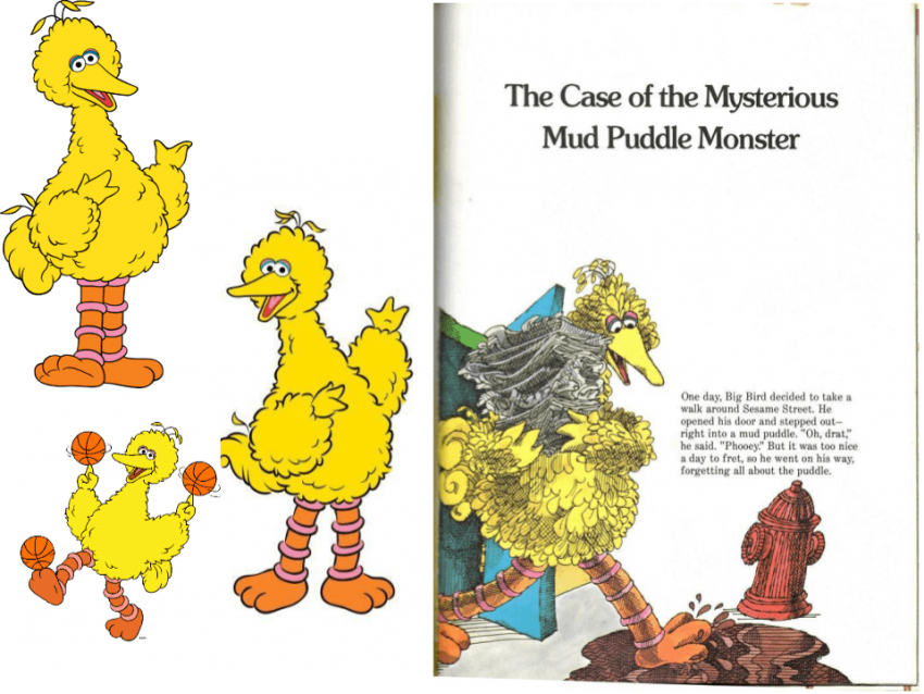 Free Png Download Sesame Street 2 Stickers Huge 9 5 - Big Bird Plaza Sesamo Clipart (850x638), Png Download