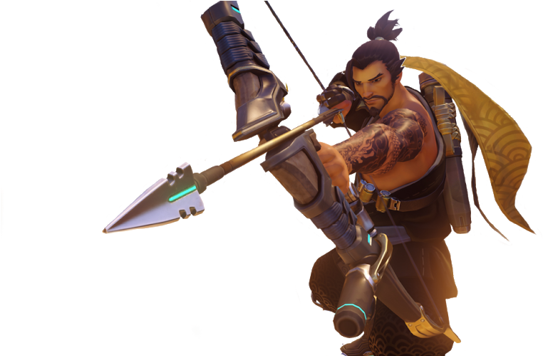 Overwatch Year Of The Pig Hanzo Clipart (800x498), Png Download