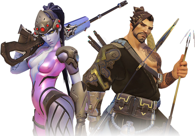 Full Size 800 × - Overwatch Characters Clipart (800x450), Png Download