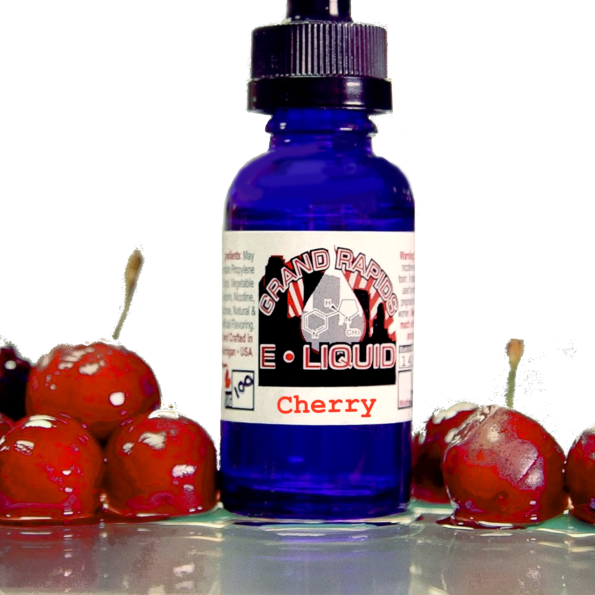 "cherry" Flavored Vape Juice - Pomegranate Clipart (2048x2048), Png Download