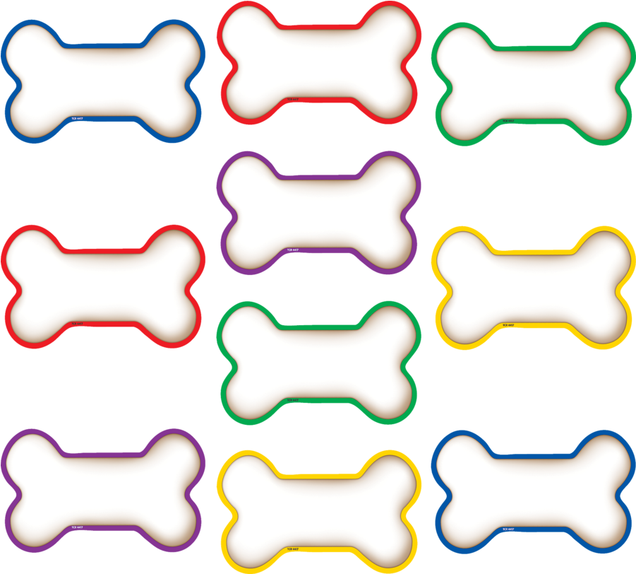Tcr4417 Dog Bone Accents Image - Pattern Clipart (900x900), Png Download