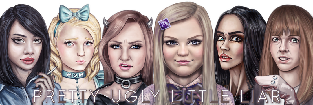 Pretty Ugly Little Liars Clipart (1080x400), Png Download