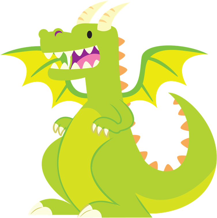 Chinese Dragon Clipart Easy - Dragon Clip Art - Png Download (800x800), Png Download