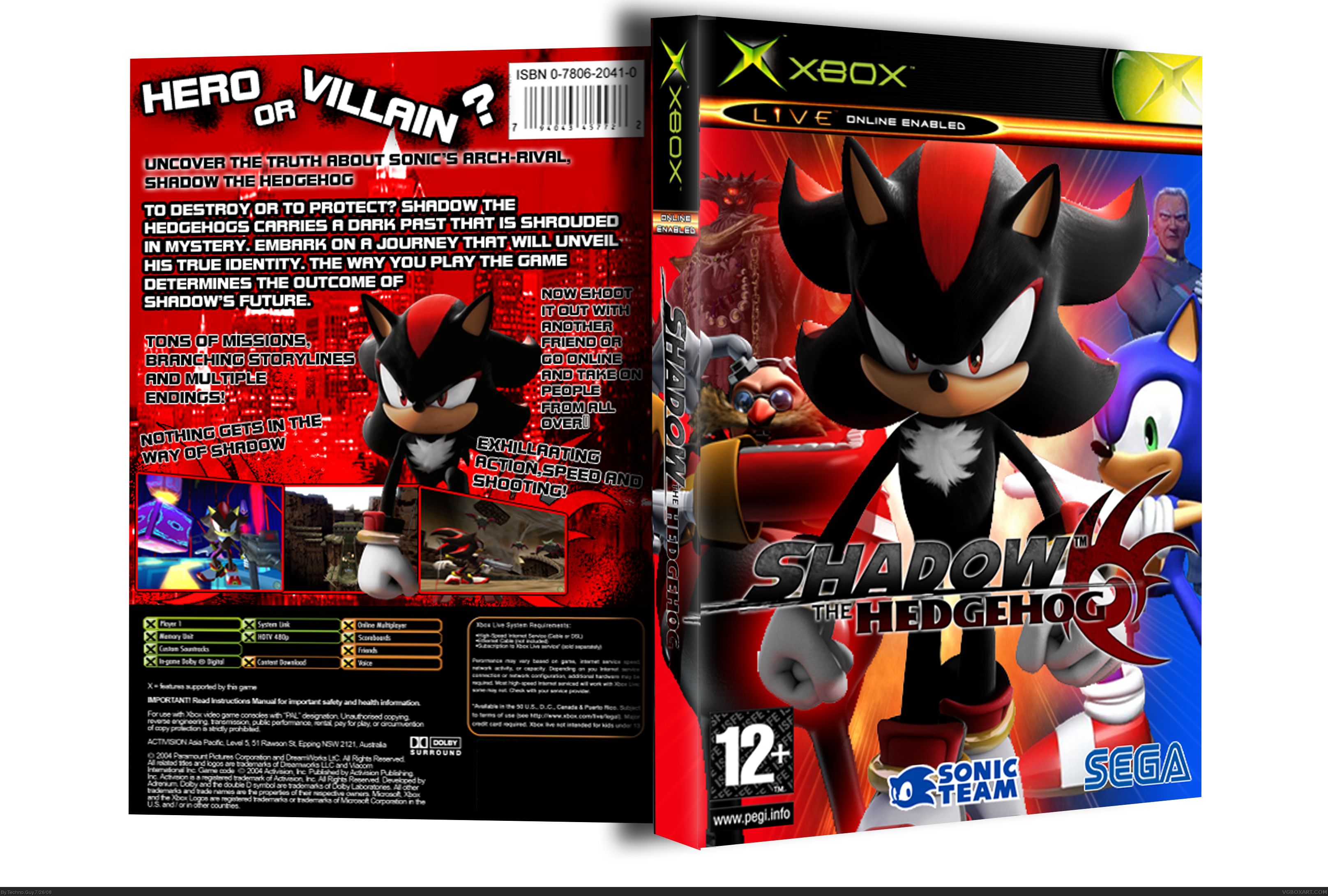 Comments Shadow The Hedgehog - Fictional Character Clipart (3232x2182), Png Download