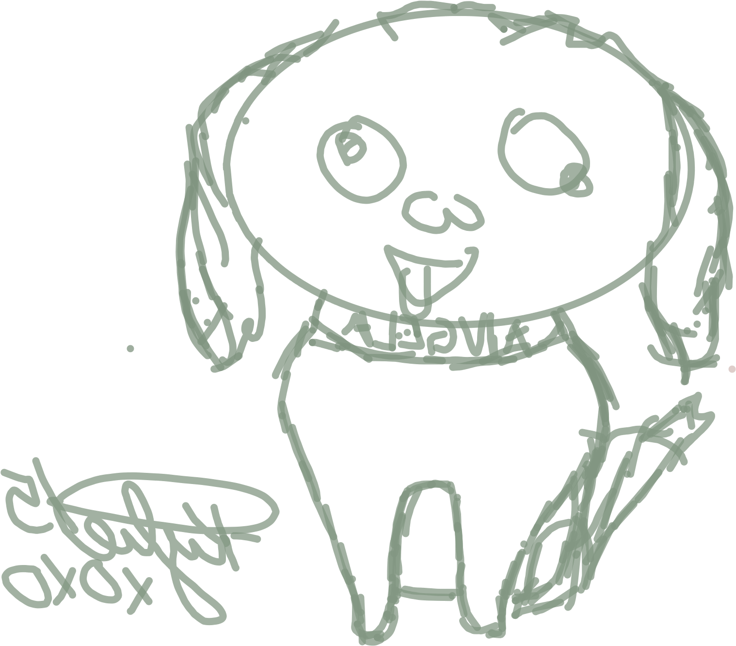 Kylie - Sketch Clipart (2000x2000), Png Download