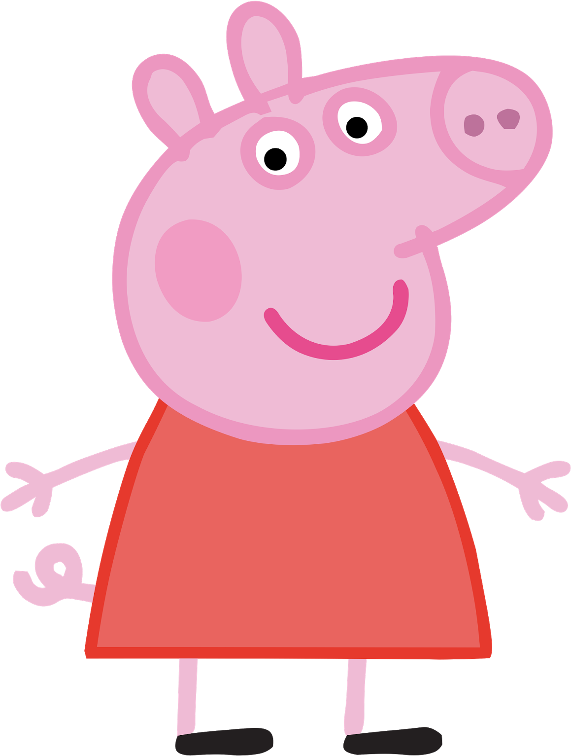 Peppa Pig 2, Peppa Pig Cartoon, Cumple Peppa Pig, Peppa - Peppa Pig High Resolution Clipart (1158x1600), Png Download