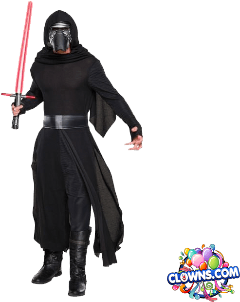 Kylo Ren Star Wars - Star Wars Costume Couple Clipart (727x646), Png Download