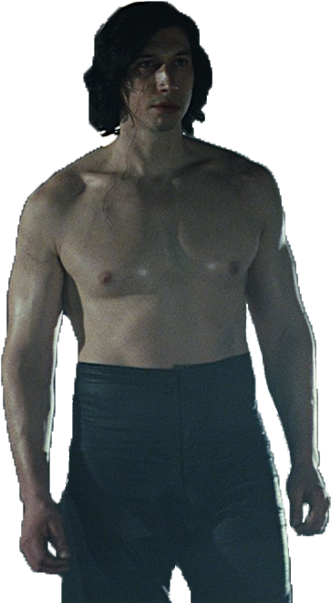 Personshirtless Kylo Ren - Kylo Ren Shirtless Transparent Clipart (650x704), Png Download