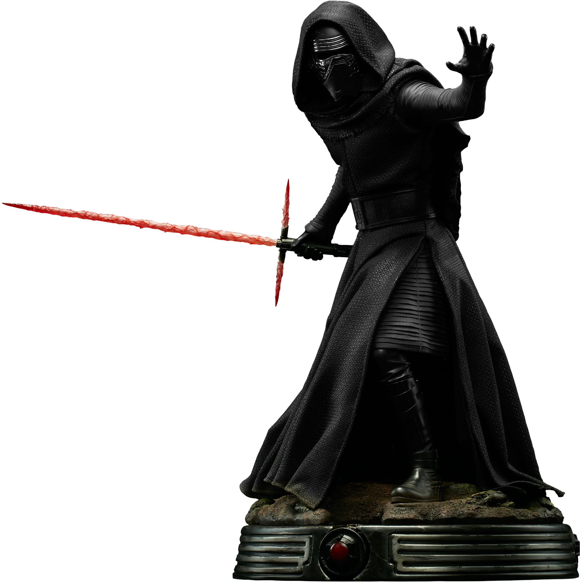 Kylo Ren Premium Format Statue - Star Wars Kylo Ren Statue Clipart (2059x2060), Png Download