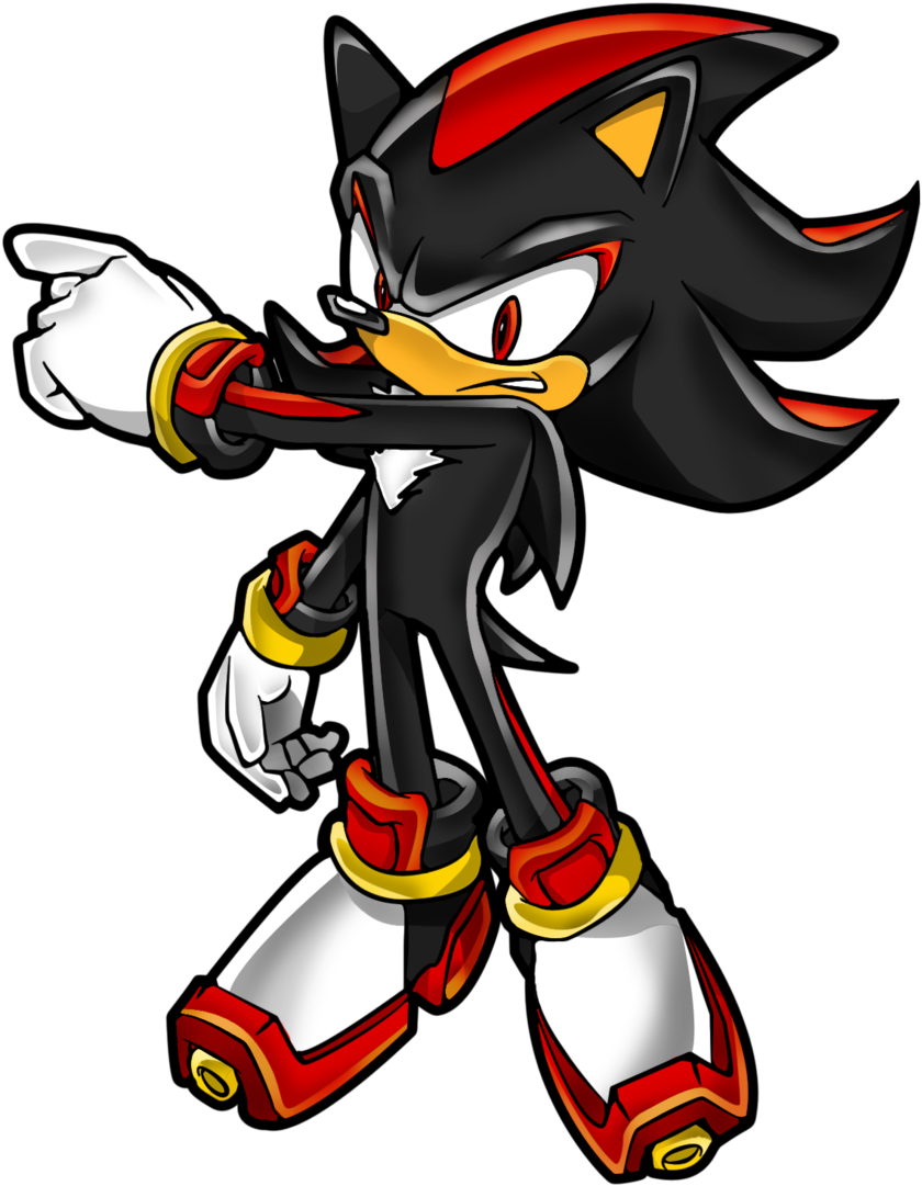 Shadow The Hedgehog Png - Shadow The Hedgehog Sa Style Clipart (840x1081), Png Download